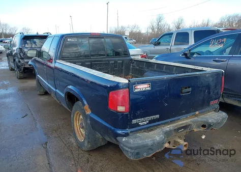 2000 GMC Sonoma Sls z USA, uszkodzony, nr VIN 1GTCS19W8Y8251656